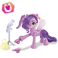 My Little Pony : Marquons les esprits, Princesse Ruby Pétales Magie des marques de beauté, poney de 7,5 cm