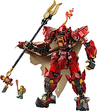 LEGO NINJAGO The Fire Knight Mech Building Toy - Model Building Kit for Teens, Ages 14+ - 71846