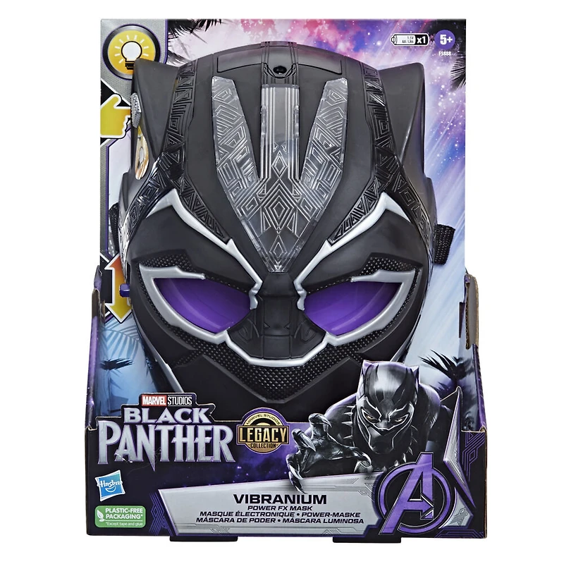 Marvel Black Panther Marvel Studios Legacy Collection Black Panther Masque électronique Vibranium