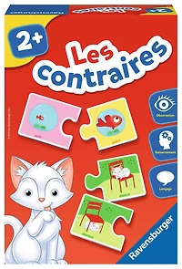Ravensburger! Jeu de Les Contraires (Seulement Français)