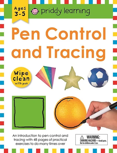 Wipe Clean Workbook: Pen Control and Tracing (enclosed spiral binding) - Édition anglaise