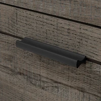 Fynn Table de chevet 2 tiroirs Chêne d'automne