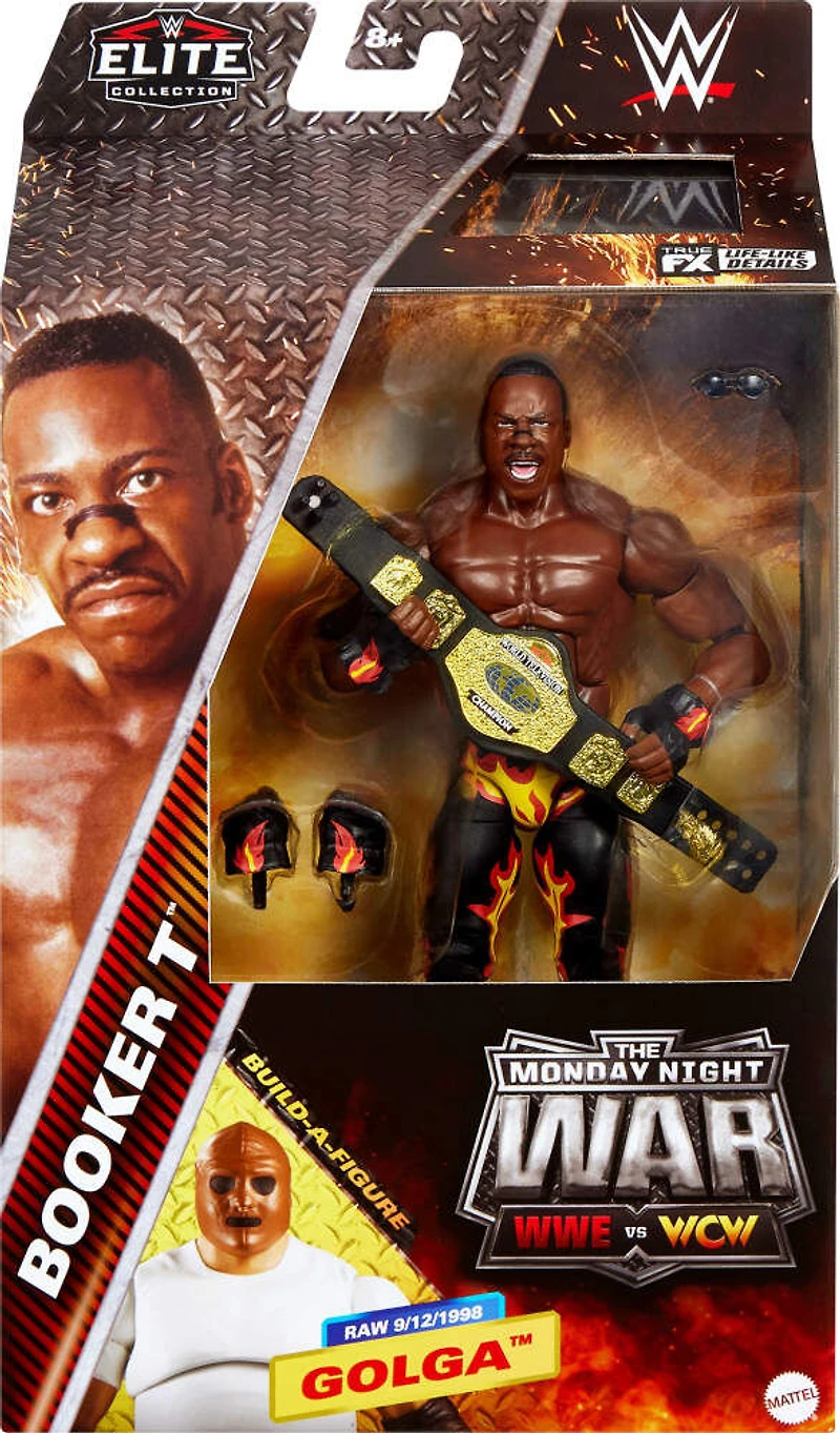 WWE-Monday Night Wars BookerT-Coffret figurine et accessoires