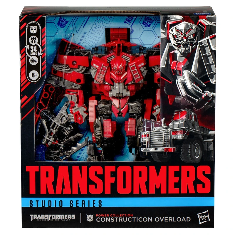Transformers Generations Studio Series MTMTE Collection Constructicon Overload Transformers : La Revanche