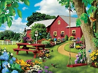 Casse-Tête De "Lazy Days" 750PC - "Picnic Paradise"