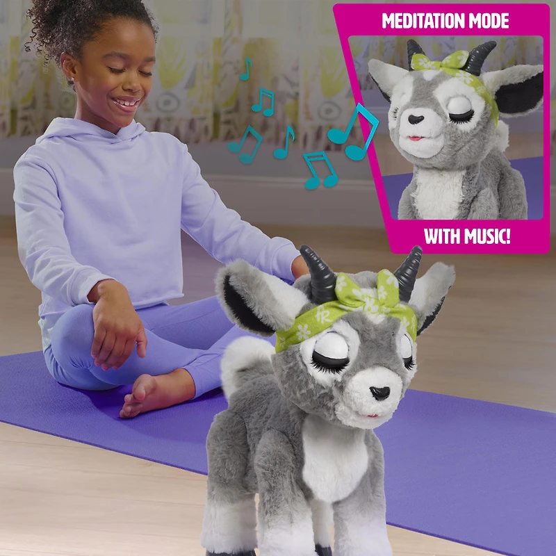 Jouet interactif Daisy, la chèvre pour le yoga, de FurReal