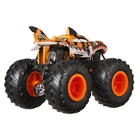 Hot Wheels Monster Trucks 1:64 Tiger Shark Vehicle 2 Pack