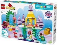 LEGO DUPLO Disney Ariel's Magical Underwater Palace Building Set, The Little Mermaid Toy for Toddlers, 10435