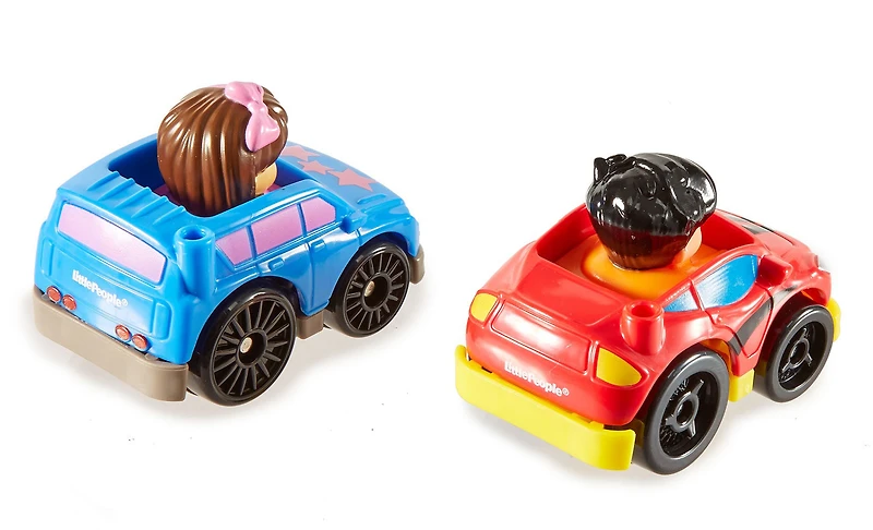 Fisher-Price - Little People - Wheelies - Coffret de 2 - VUS et Coupé