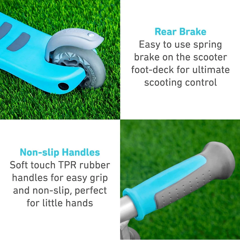 smarTrike Trottinette T1 - Bleu