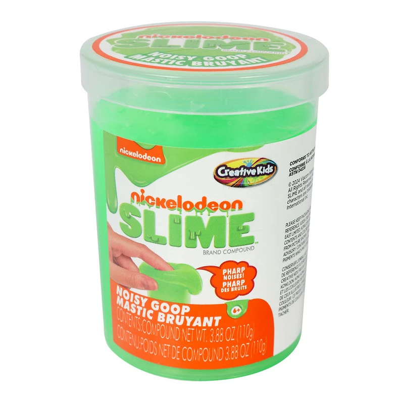 Slime bruyant et gluant de Nickelodeon  - Rose