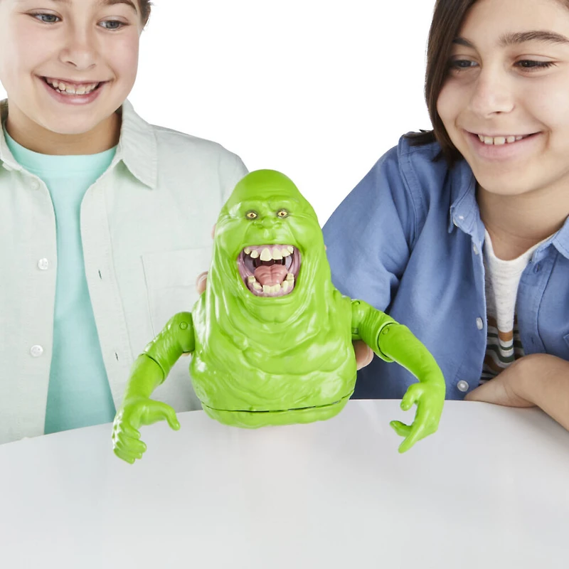 Ghostbusters, figurine animatronique Slimer Secoue et Écrase avec plus de 40 effets sonores, enfants à partir de 4 ans