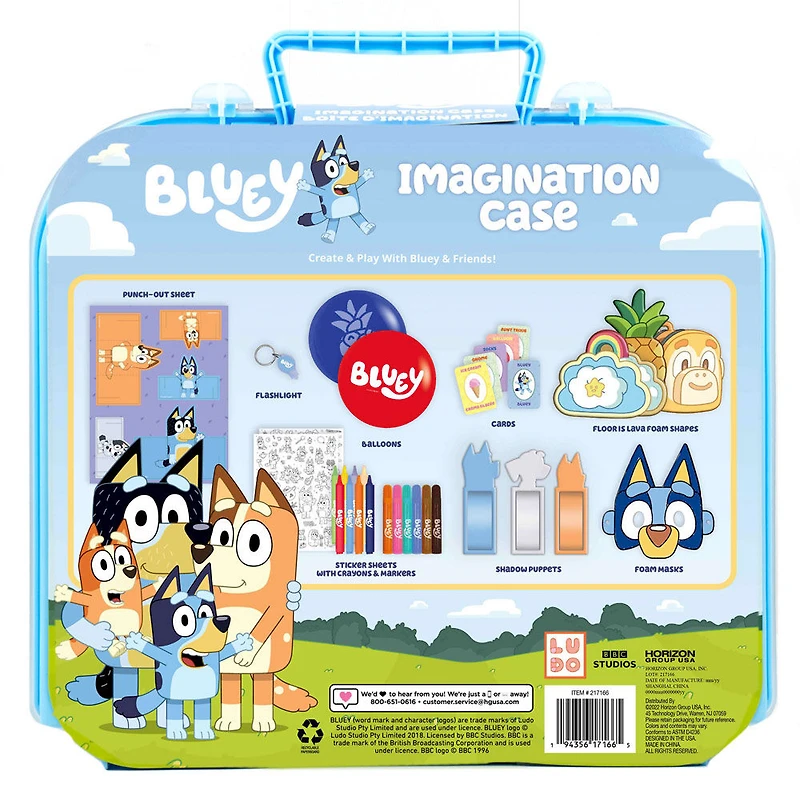 Bluey Imagination Case - English Edition