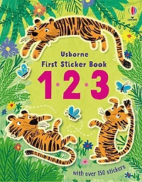 First Sticker Book: 123 - Édition anglaise