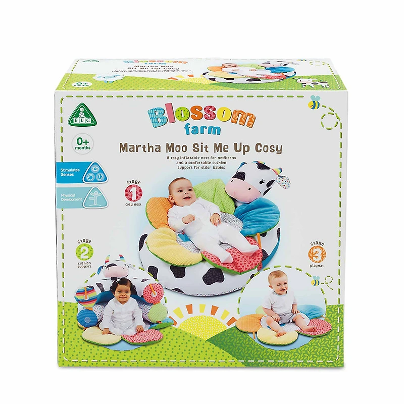 Early Learning Centre Blossom Farm Martha Moo Sit Me Up Cosy - English Edition