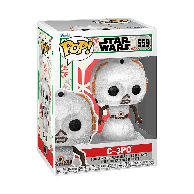 Pop Star Wars: Holiday- C-3Po(bonhomme de neige)