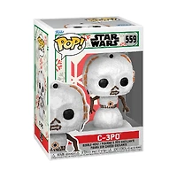 Pop Star Wars: Holiday- C-3Po(bonhomme de neige)