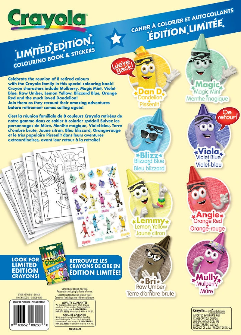 Crayola Limited Edition Colouring Book, 96 Pages