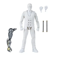 Marvel Legends Series, figurine Mr. Knight de 15 cm de la série MCU Disney+, 4 accessoires et 1 pièce Build-a-Figure