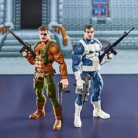 Marvel Legends Series Gamerverse Punisher et Nick Fury, figurines de collection