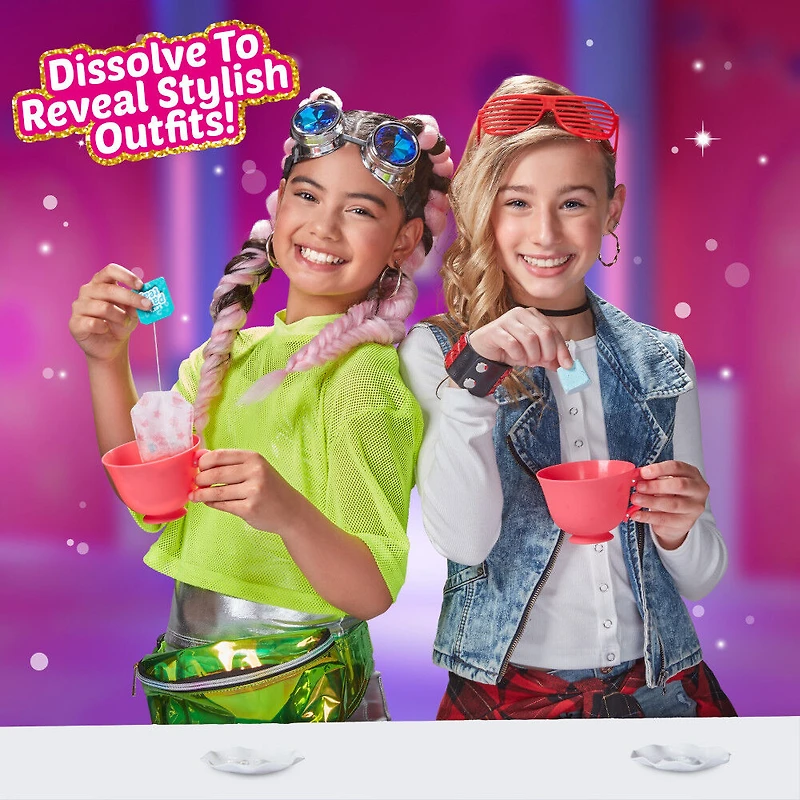 Assortiment de poupées Itty Bitty Pretty et petite tasse de thé Tea Party (inclut 12 Surprises !) par ZURU - L'assortiment peut varier