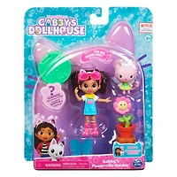 Gabby et la maison magique – Coffret Flower-rific Garden avec 2 figurines jouets, 2 accessoires, boîte surprise et meuble