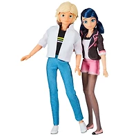 Pack d'écrasement miraculeux - Poupée de mode Marinette et Adrien - paquet de 2
