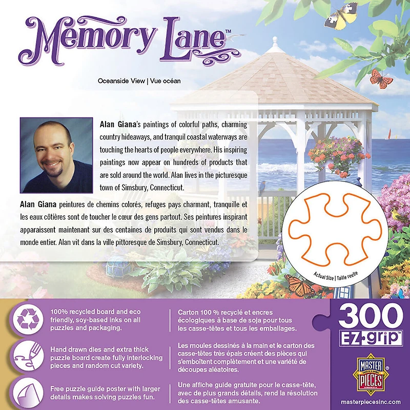 Masterpieces Puzzle Company Memory Lane - Oceanside View Casse-Tête De 300 Pièces Par Alan Giana