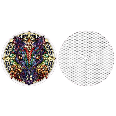 Mindful Living 1000 pc. Mandala Puzzle - Dragon - English Edition