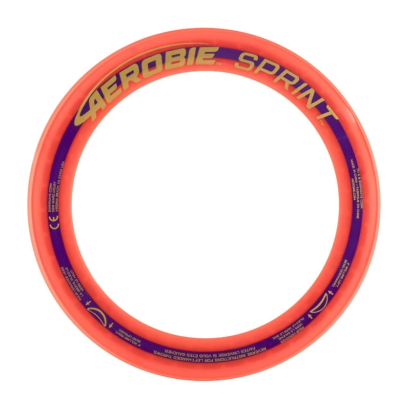 Aerobie Sprint Ring - Disque volant d'extérieur - 25,4 cm