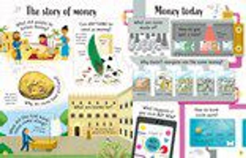 Lift-The-Flap Questions and Answers About Money - Édition anglaise