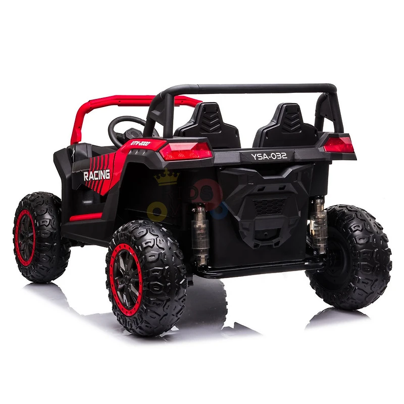 KidsVip 24V Blade BT Edition Buggy/UTV W/RC - Rouge - Édition anglaise