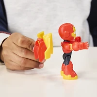 Marvel Iron Man and his Awesome Friends, figurine Iron Man et véhicule Bolide Iron Man