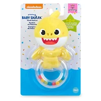 B1-Baby Shark Plush Rattle