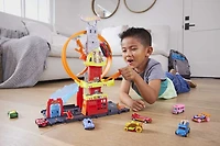 Hot Wheels City Looping Caserne de Pompiers