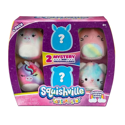 Squishville Mini 6-Pack - Rainbow Dream Squad