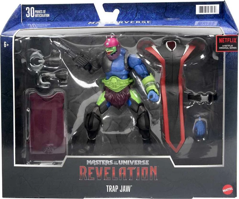 Masters of the Universe - Revelation - Masterverse - Figurine articulée - Dentos (Trap Jaw) de luxe