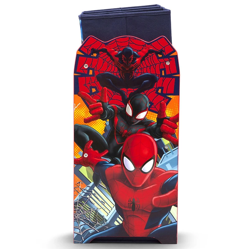 Organiseur pour rangement des jouets Marvel Spider-Man par Delta Children