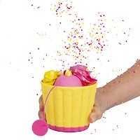 Bubiloons Confetti - Plus de 8 accessoires, personnage surprise qui fait des bulles, pour les filles et les garçons à partir de 5 ans