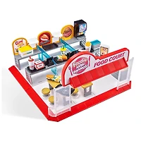 Foodie Mini Brands Series 1 Food Court Playset with 1 Exclusive Mini by ZURU