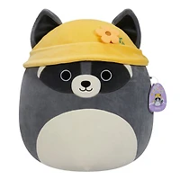 Squishmallows de 12,7 cm Pâques - Rocky raton noir et gris