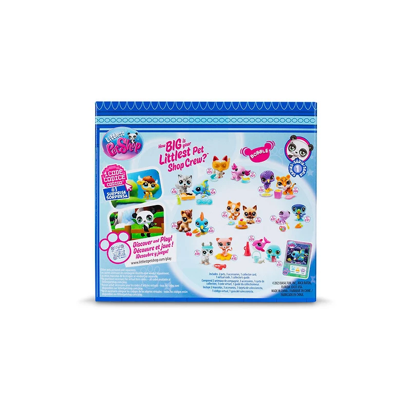Littlest Pet Shop Paires d'animaux de compagnie, paquet de 2 Rockin' Sushi