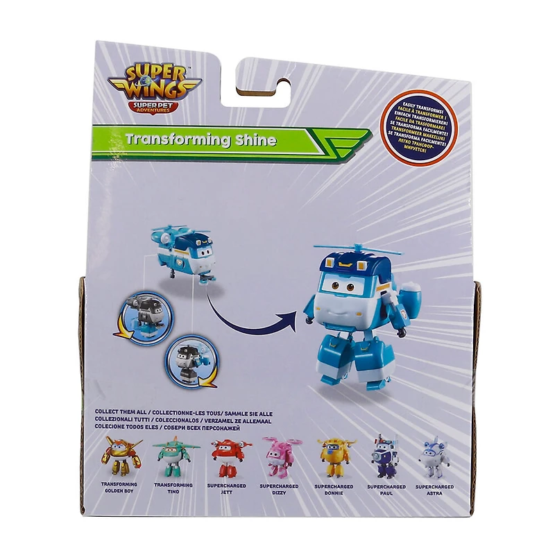 Super Wings Transforming Shine