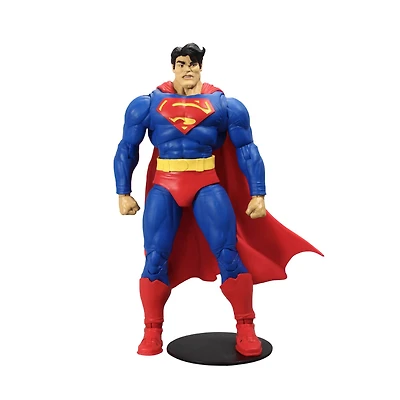 DC Multiverse: DC Comics Dark Knight Returns - Superman Figurine avec "Build-A" Batman Pièce de cheval