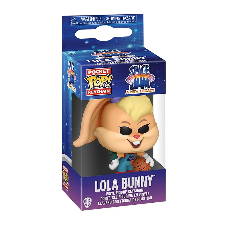 Porte-clés en Vinyle Lola Bunny par Funko POP! Space Jam: A New Legacy