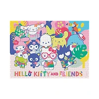 USAopoly Hello Kitty and Friends "Tropical Times" Casse-Tête De 1 000 Pièces - Édition anglaise