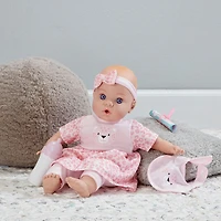 16" Baby With Bottle and Bib
