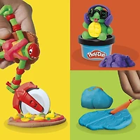 Play-Doh Les Tortues Ninja Créations Cowabunga, coffret de pâte à modeler
