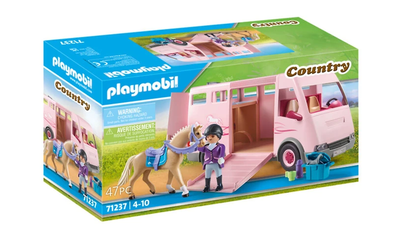 Playmobil - Van avec chevaux