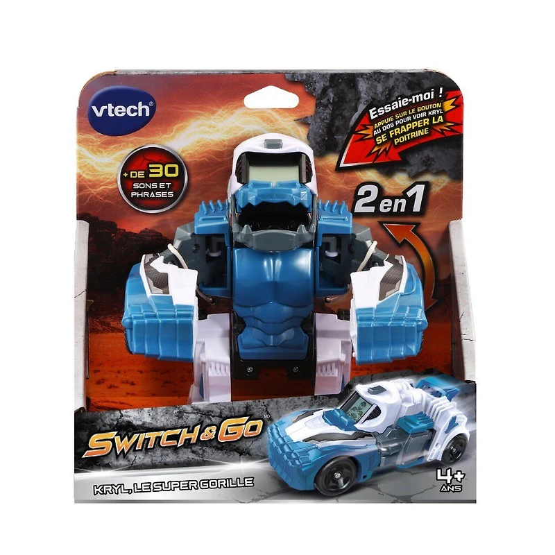 VTech Switch and Go Kryl, le super gorille - Édition française